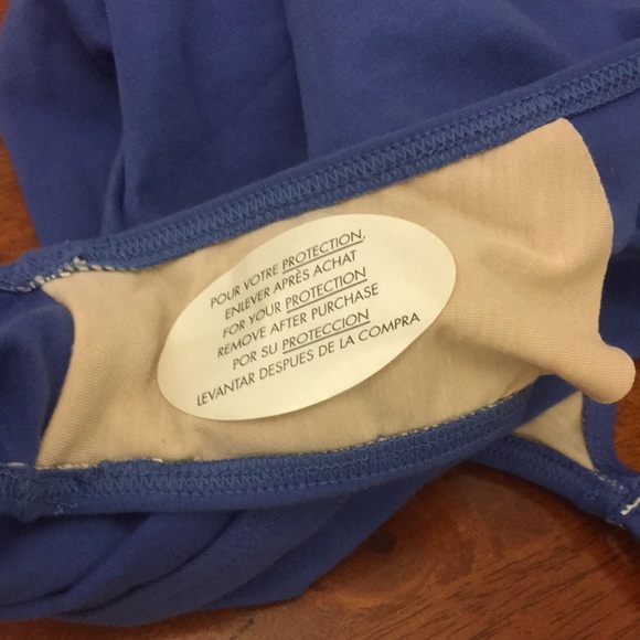 NWT Gilda Marx Blue dance leotard - Picture 4 of 4